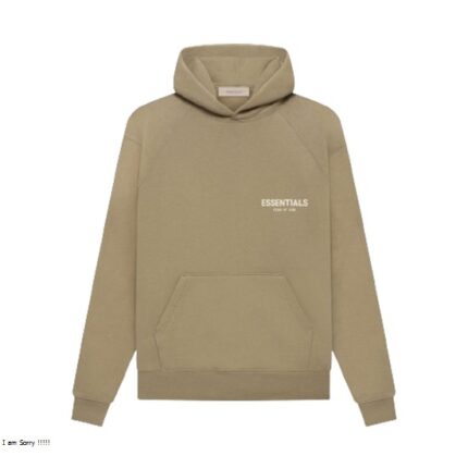 Essentials Fear of God Brown Hoodie